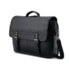 Bolso clásico con solapa de piel Bolso clásico con solapa de piel