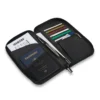 Cartera de viaje con cremallera RFID