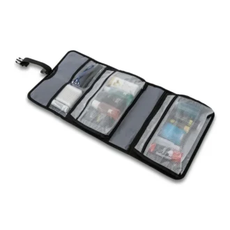 Kit de viaje con carpeta colgante