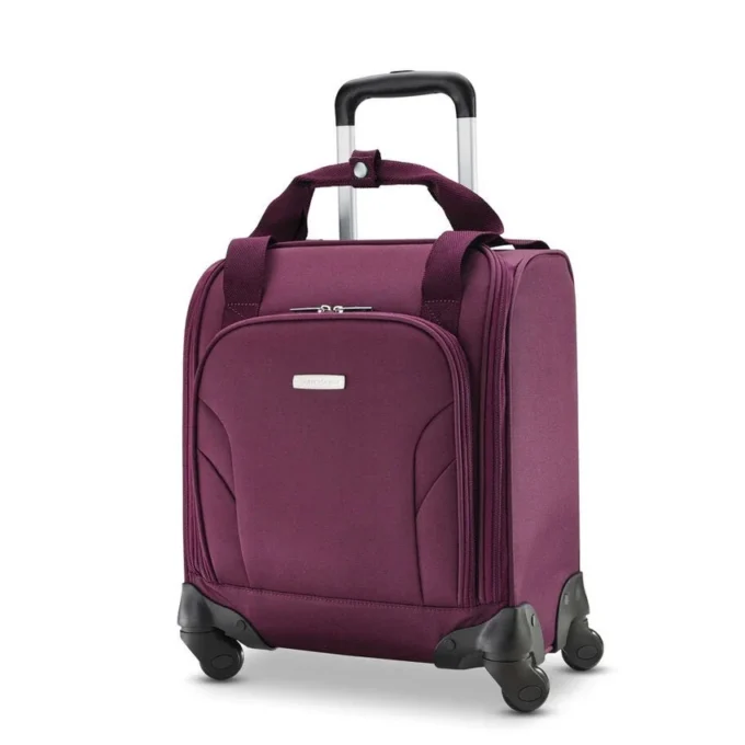Maleta con ruedas para debajo del asiento y puerto USB Maleta con ruedas para debajo del asiento y puerto USB