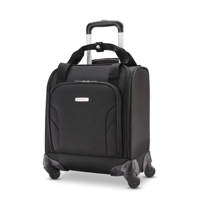 Maleta con ruedas para debajo del asiento y puerto USB Maleta con ruedas para debajo del asiento y puerto USB