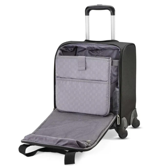 Maleta con ruedas para debajo del asiento y puerto USB Maleta con ruedas para debajo del asiento y puerto USB