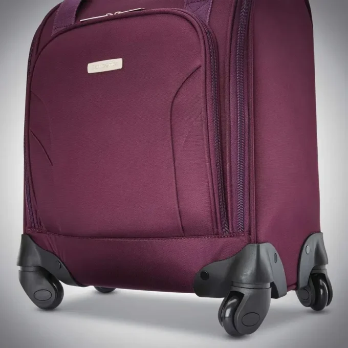 Maleta con ruedas para debajo del asiento y puerto USB Maleta con ruedas para debajo del asiento y puerto USB