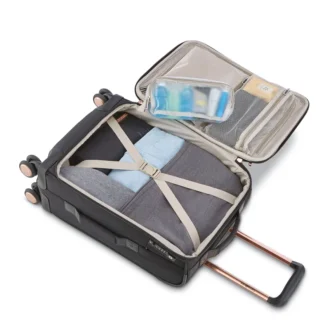 Maleta de equipaje de mano con ruedas Nuroad para mujer Maleta de equipaje de mano con ruedas Nuroad para mujer