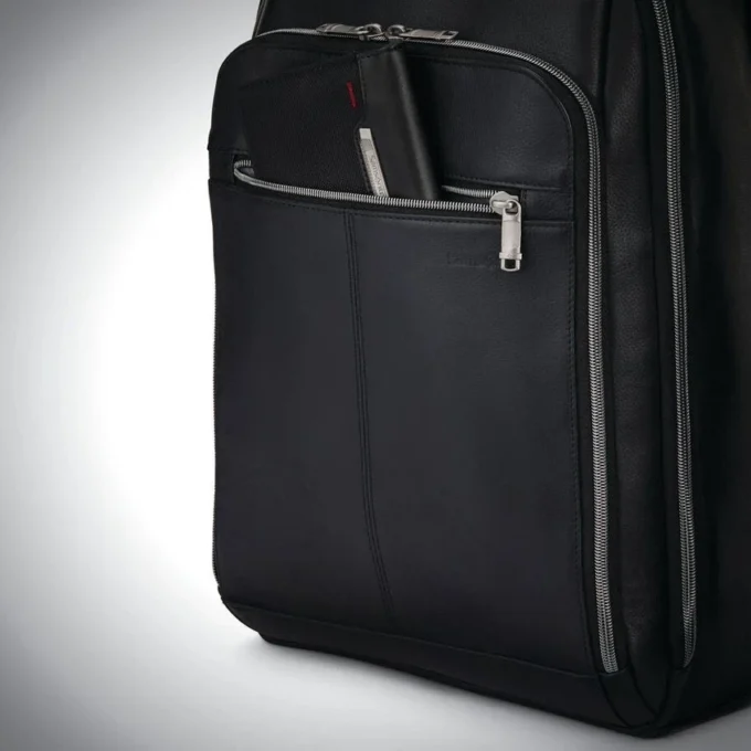 Mochila clásica de piel